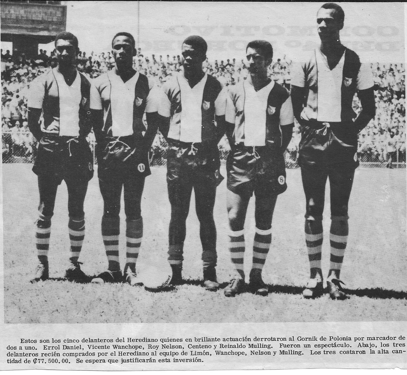 Recuerdo imborrable: la delantera heredia frente al Gornik Zabrze de Polonia